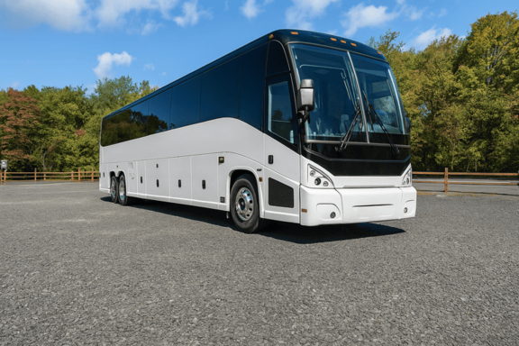 Charter Bus Rental Mansfield 56 Passenger Charter Bus