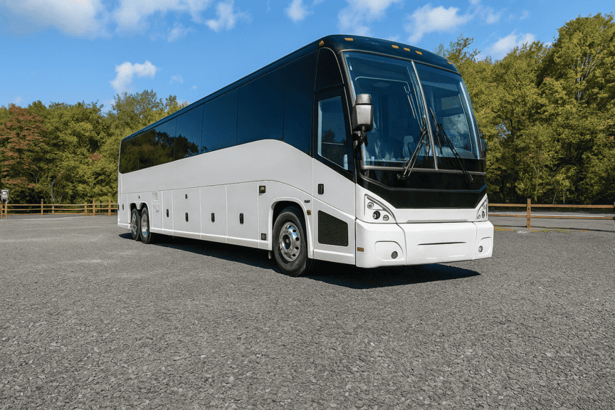 picture of Charter Bus Rental Mansfield coach bus
